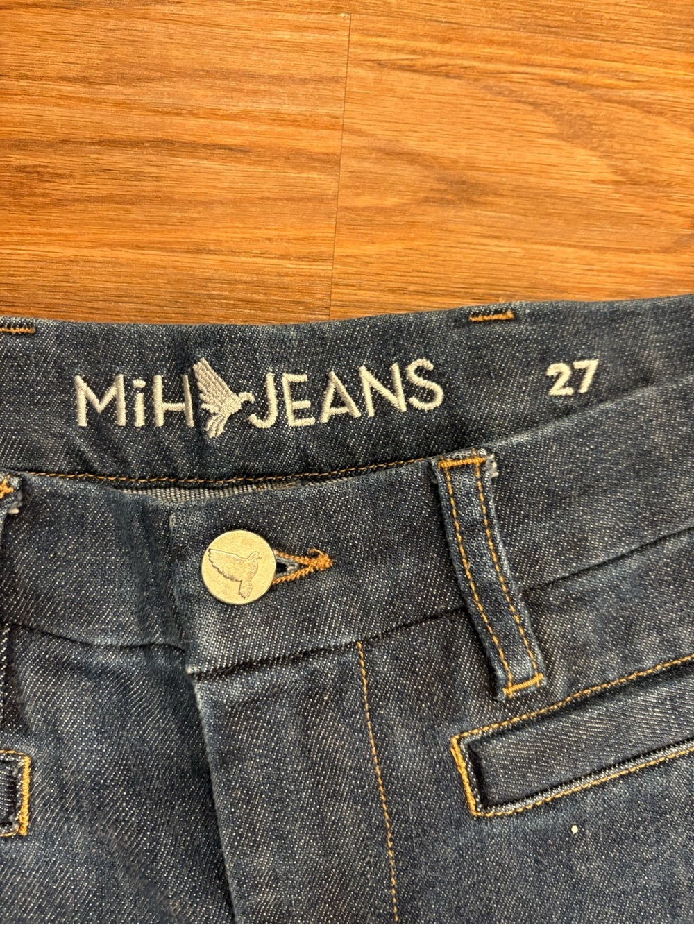 MIH Mid Rise Flared Jeans - Picture 2 of 9
